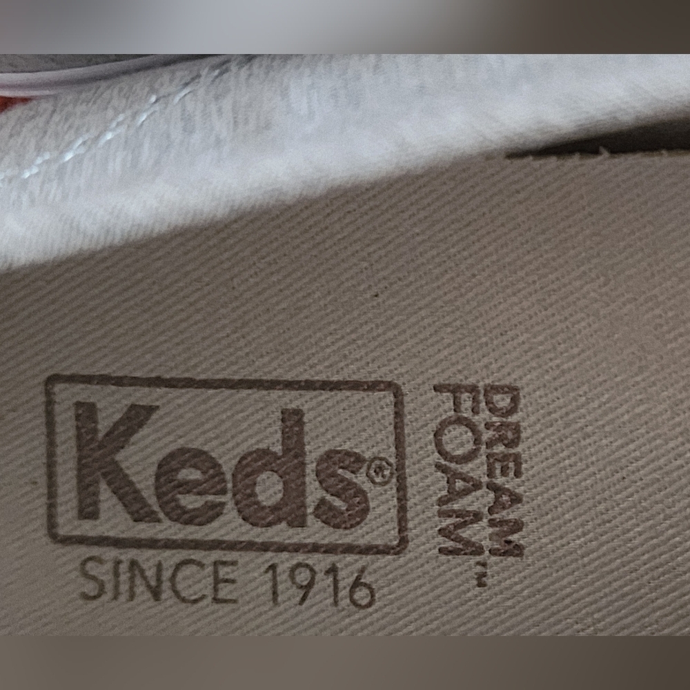 Keds Women's Dream Foam Triple Decker Platform Slip-On Shoes Washed Gray Sz 9.5 — image 5 of 8